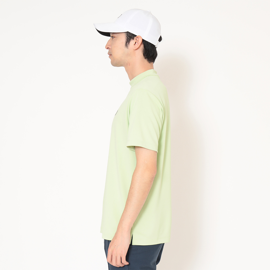 取扱店舗限定】-3℃裏クールフロントロゴ半袖モックネック ※4Lサイズ