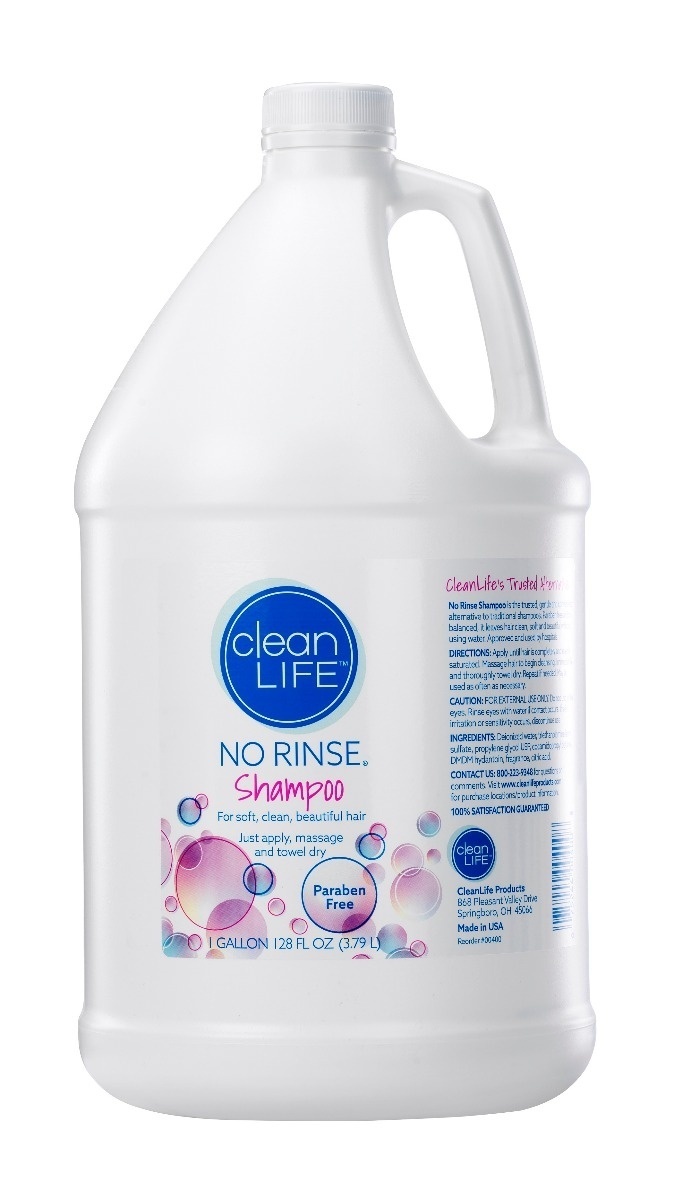 No-Rinse Shampoo, Gallon, 1/each (NRSG) photo