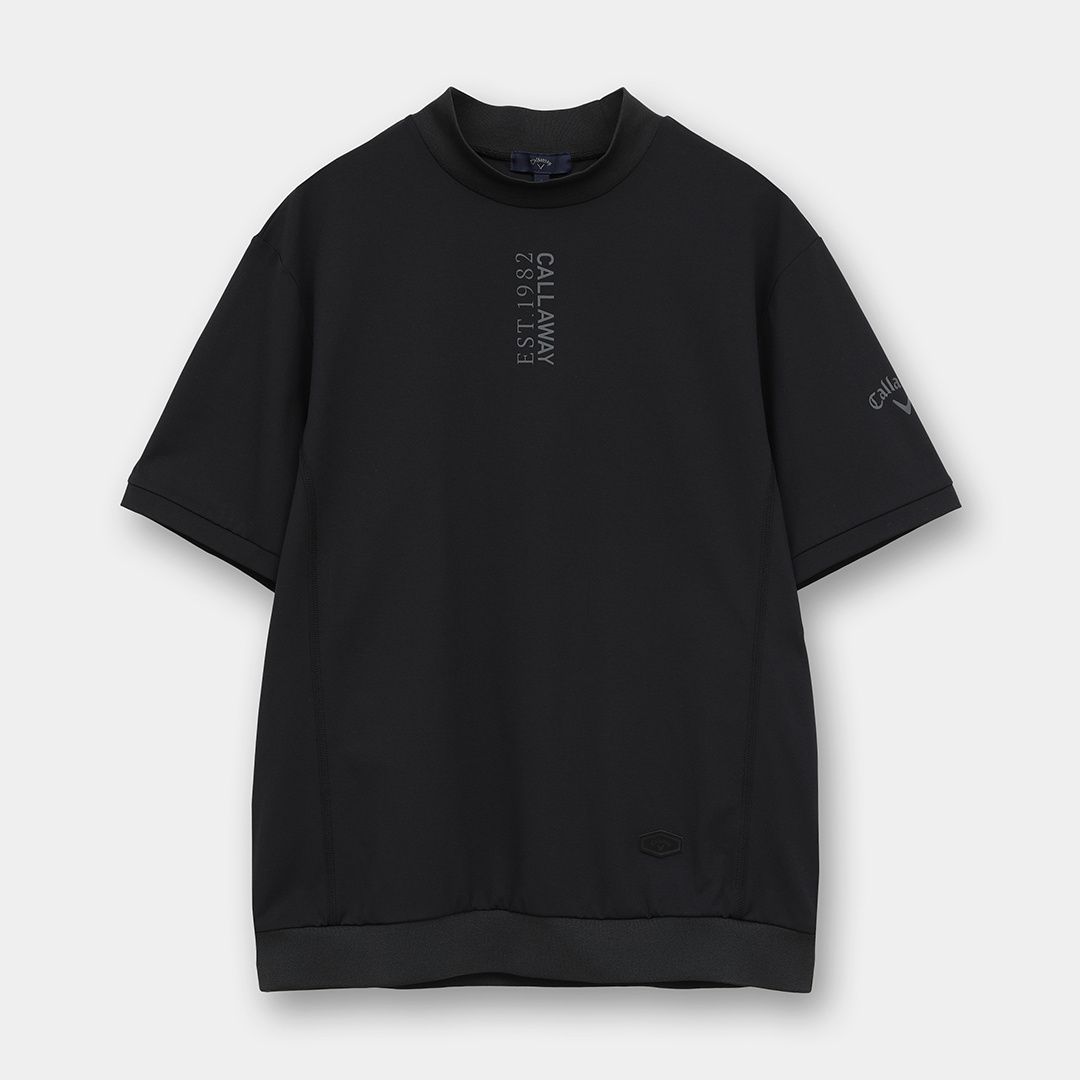 3℃裏クールリラックス半袖モックネック ※4Lサイズあり (MENS)