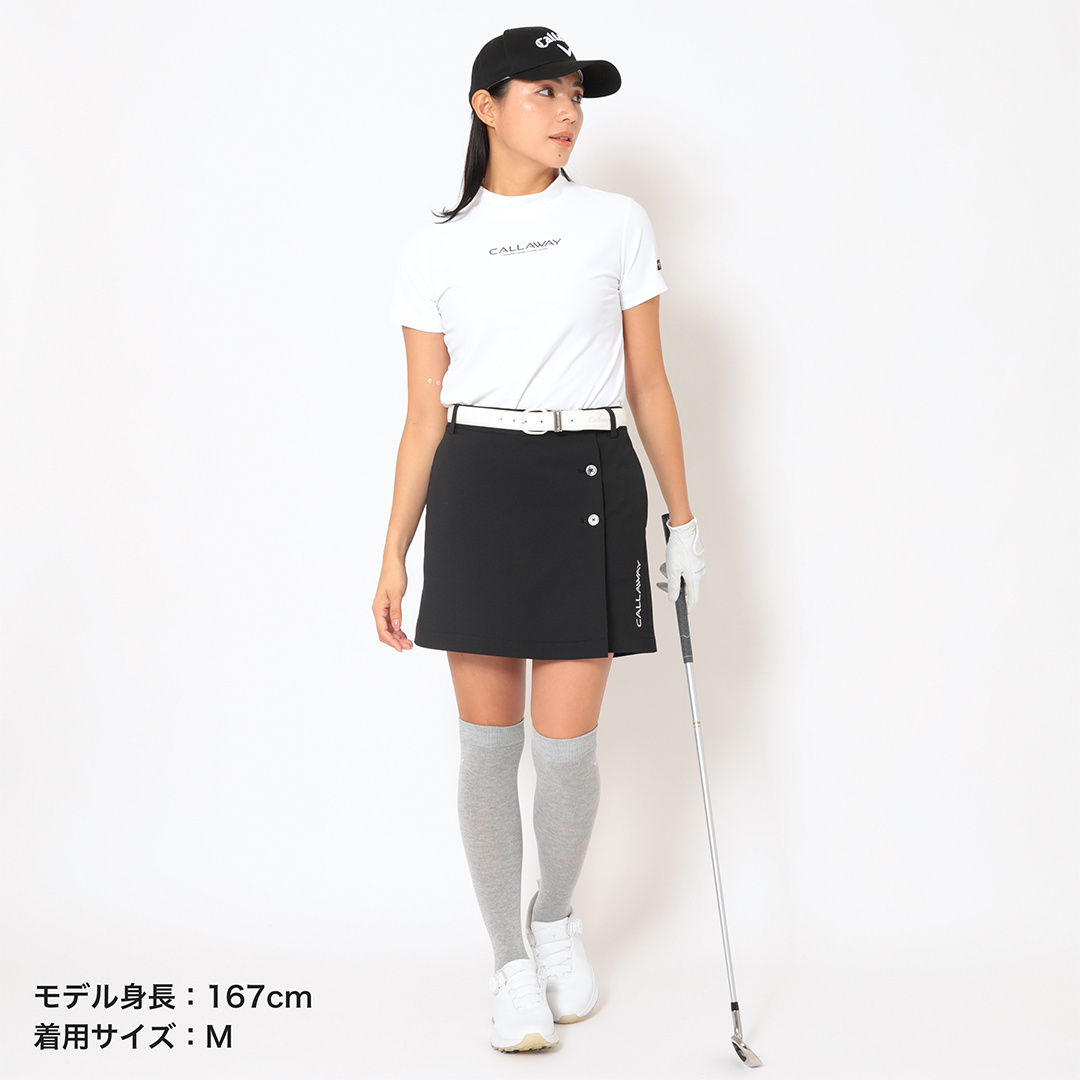 2WAYストレッチキュロットスカート (WOMENS)