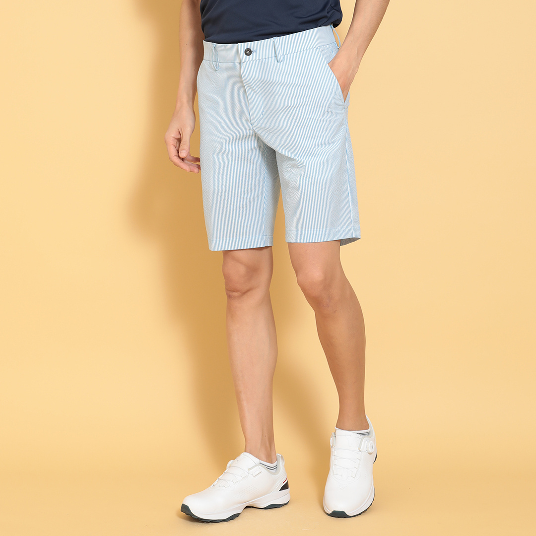 2WAYストレッチシアサッカーショートパンツ (MENS)