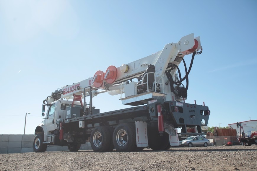 107 ft Digger Derrick Rental Custom Truck One Source