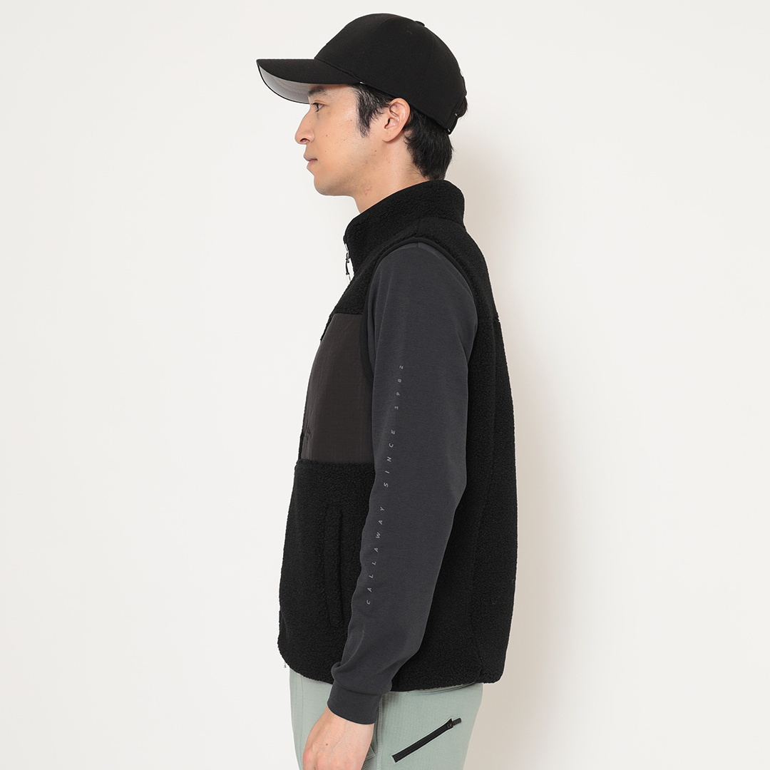 極美品✨Callaway ベンツ コラボ ボアベスト ダブルジップ 極美品✨Callaway ベンツ コラボ ボアベスト ダブルジップ