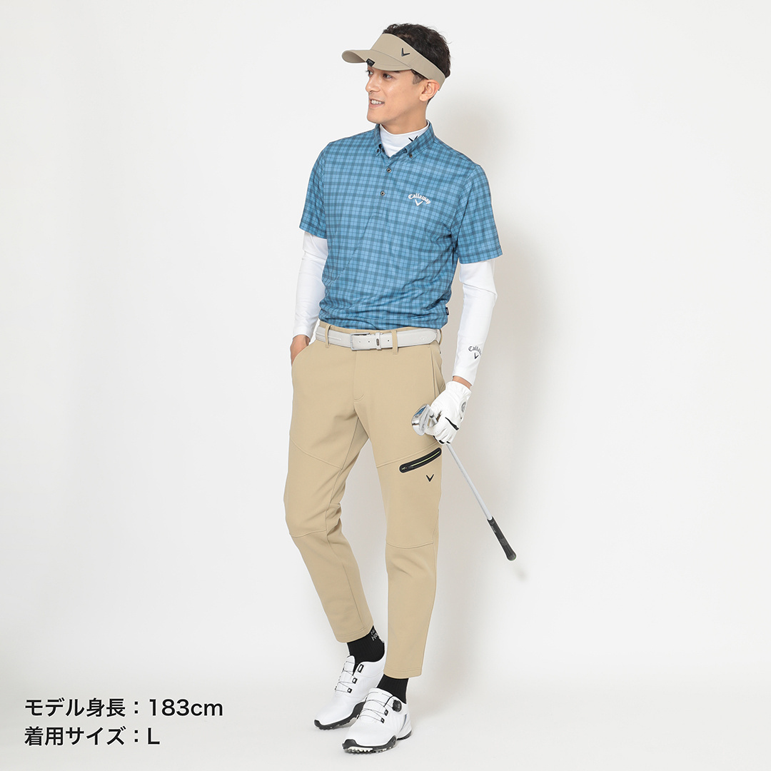 カノコダブルニットジョガーパンツ (MENS)