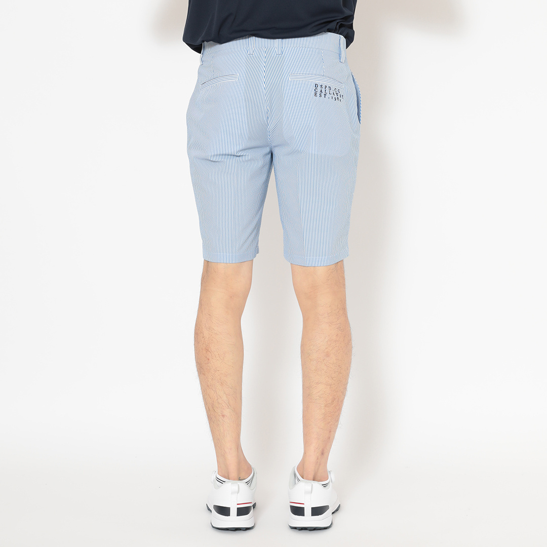 Callaway ストライプ ショートパンツ S サッカーストライプショートパンツ (MENS)