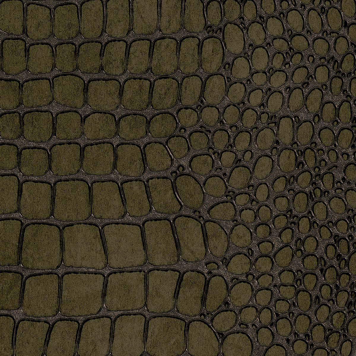 Vinyl Crocodile Rock in Olive Green | Phillip Jeffries