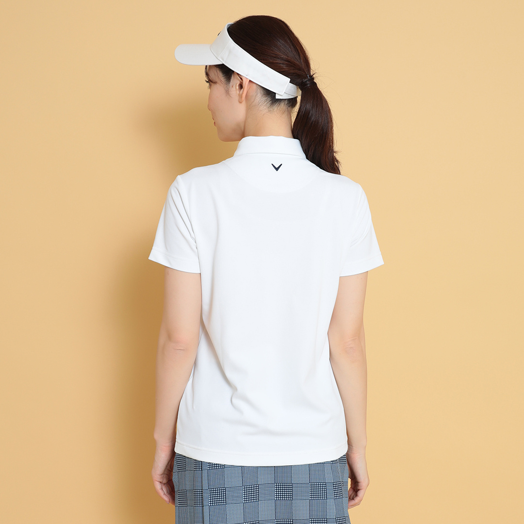 ポリエステルカノコ半袖シャツ (WOMENS)