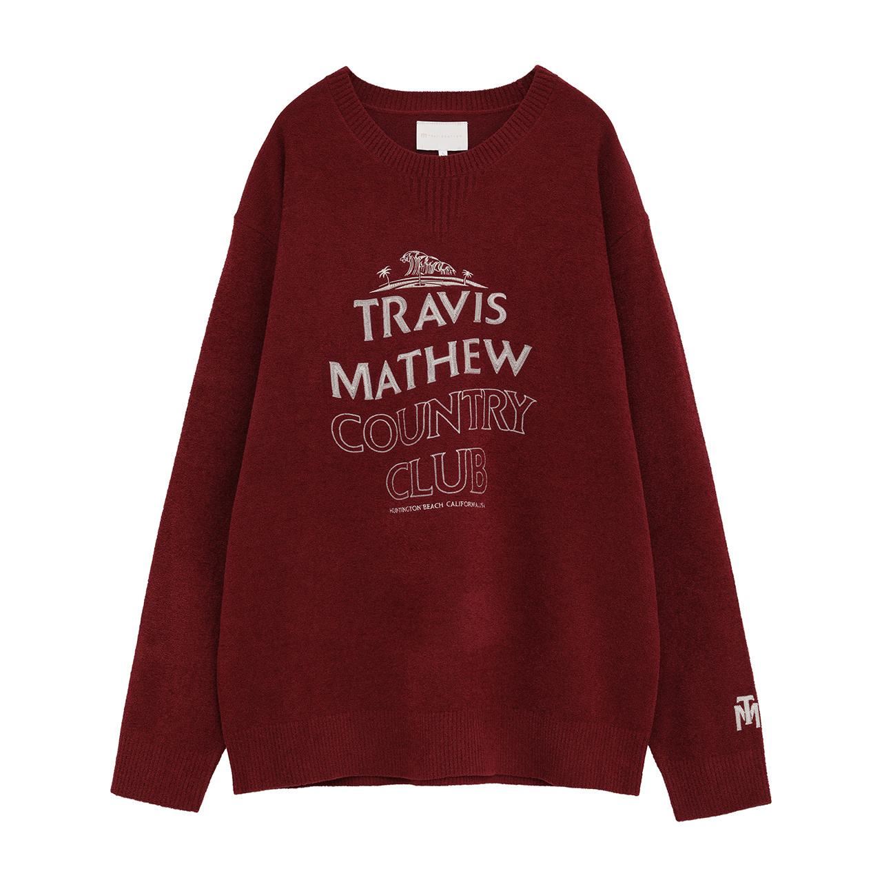 モコモコ素材 クルーネック セーター(UNISEX)