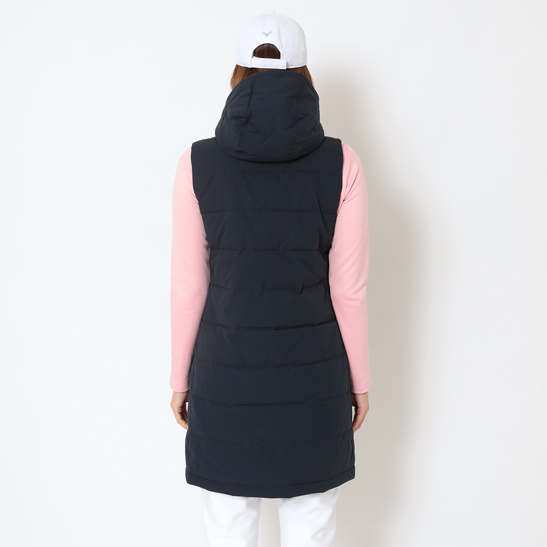 ポリエステルリップ撥水中綿ワンピース (WOMENS)