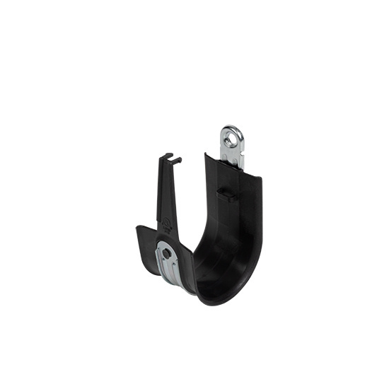 2'' Basic Black Plastic Coated JHook w/ Latch Box of 25 [F000312] J