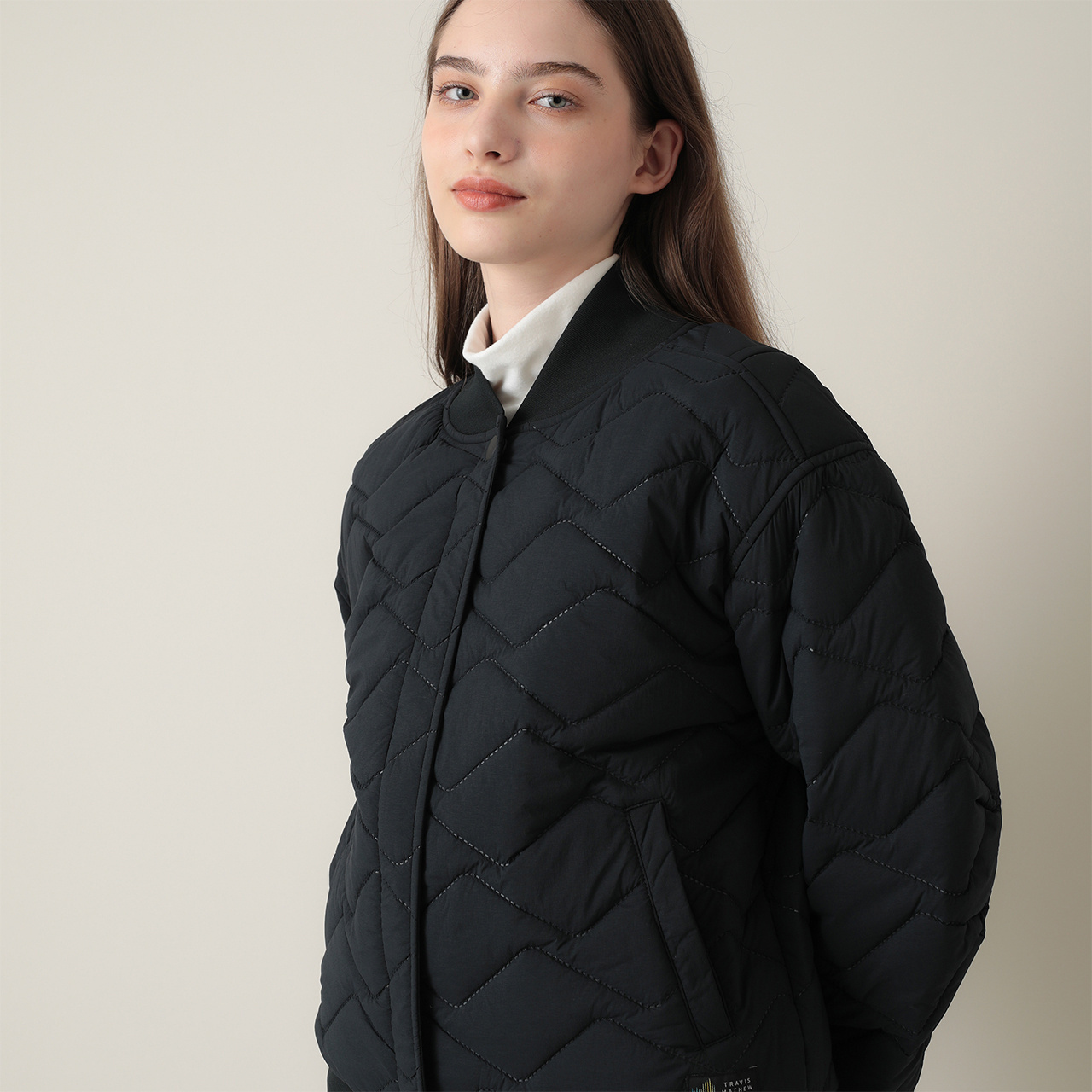 中綿 キルティング ジャケット(WOMENS)