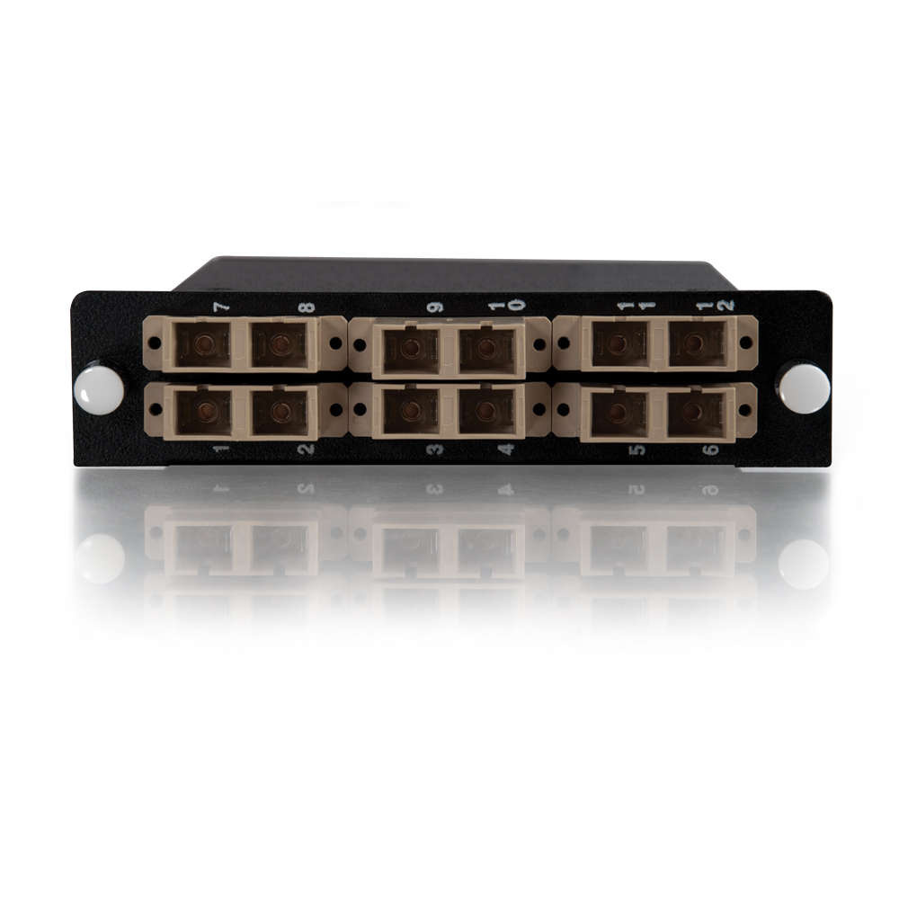 12-Strand MTP/MPO-SC Multimode 62.5/125 Module - Method A
