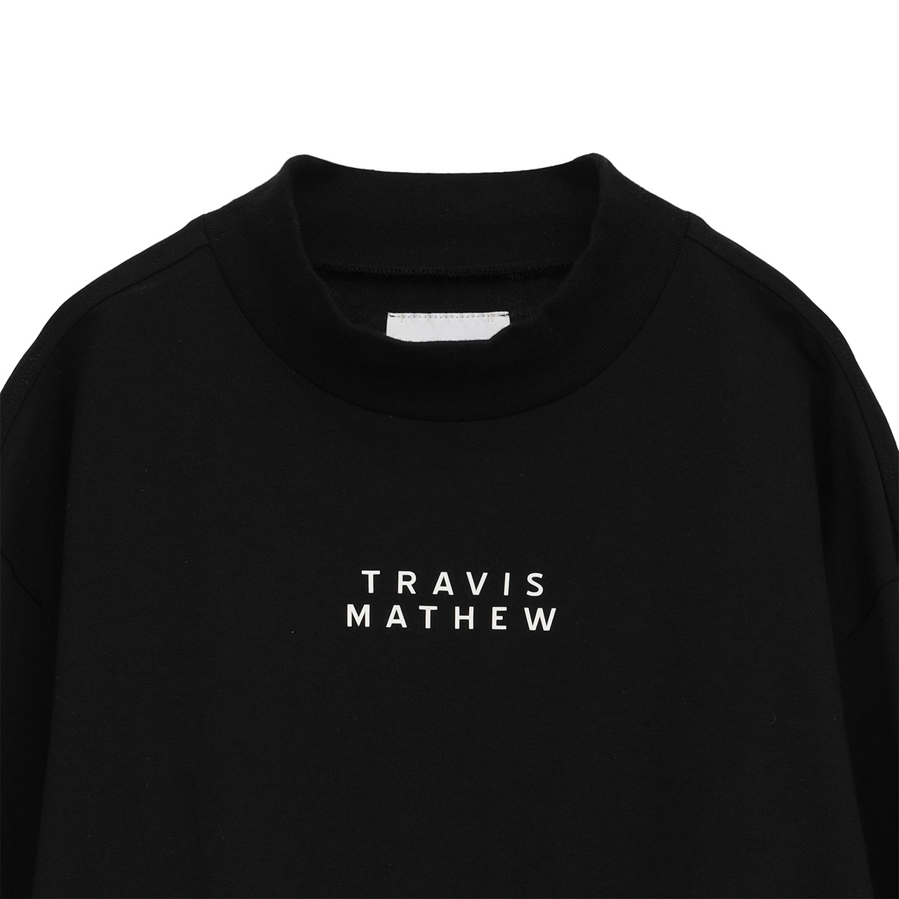 リラックスシルエット バックプリント モックネック(UNISEX)