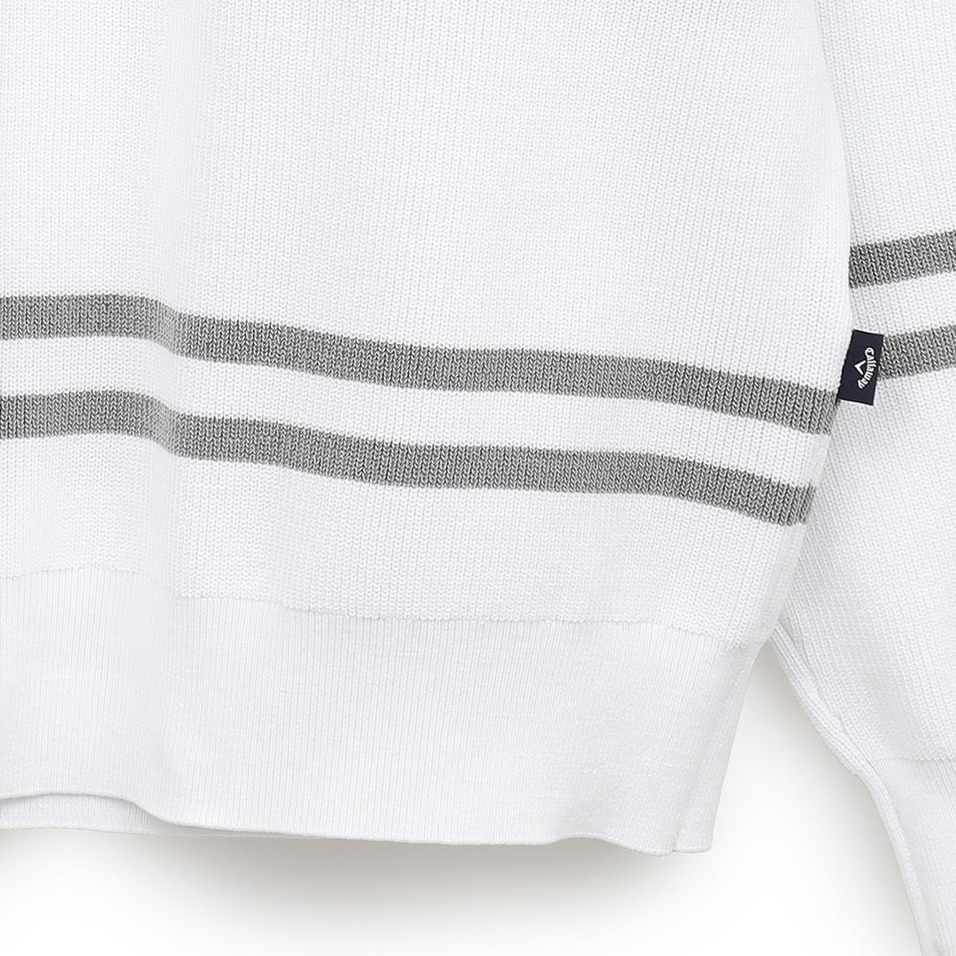 片畦クルーネックニット (MENS)