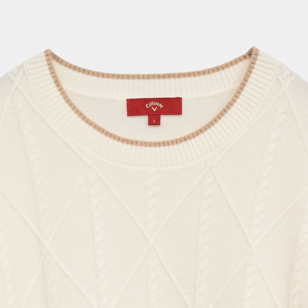ビックアーガイルカシミヤニット (MENS)