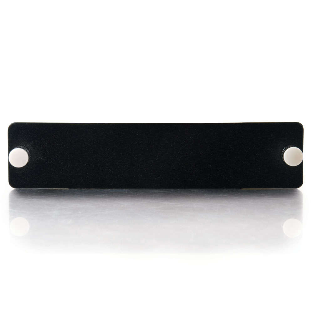 Blank Filler Plate for Fiber Optic Enclosures and Panels