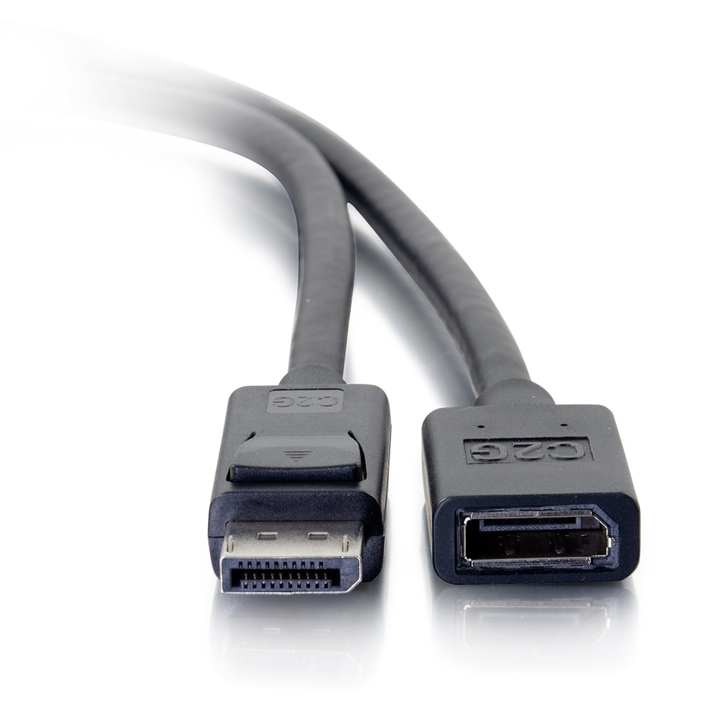 DisplayPort Male to Female Extension Cable