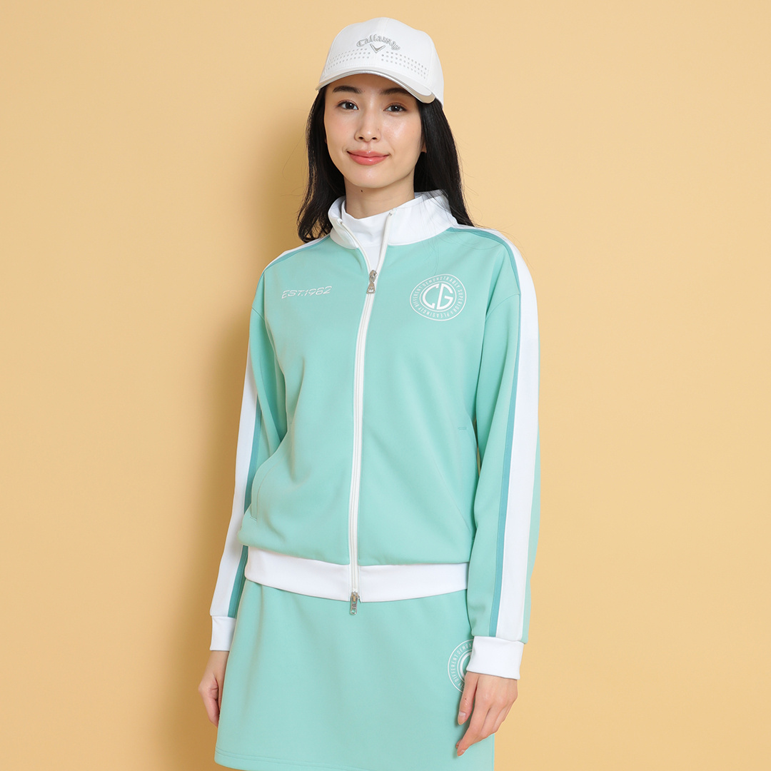 ダブルニットトラックジャケット (WOMENS)