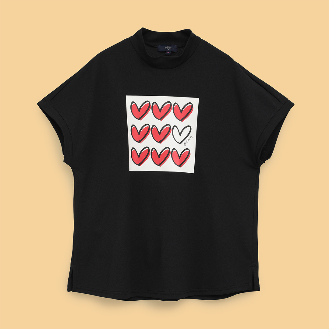 Callaway LOVE CALL AWAY ハイネックシャツ Amazon.co.jp: [キャロウェイ] レディース 半袖 ハイネック