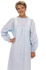 LadyLace Patient Gowns, Long Sleeve, Yellow, 1/each (SK540Y) photo