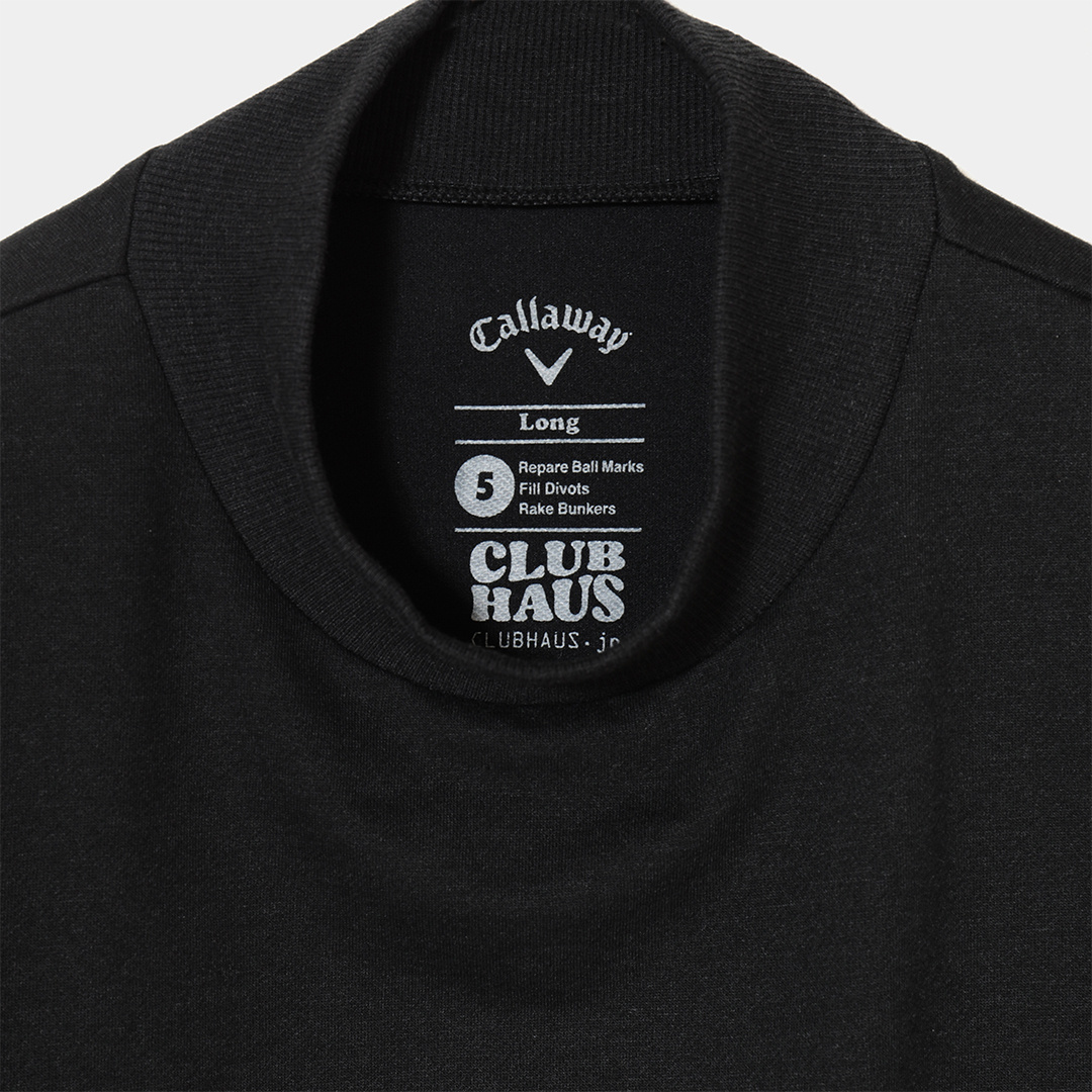 Callaway × CLUBHAUS モックネックシャツ (MENS)