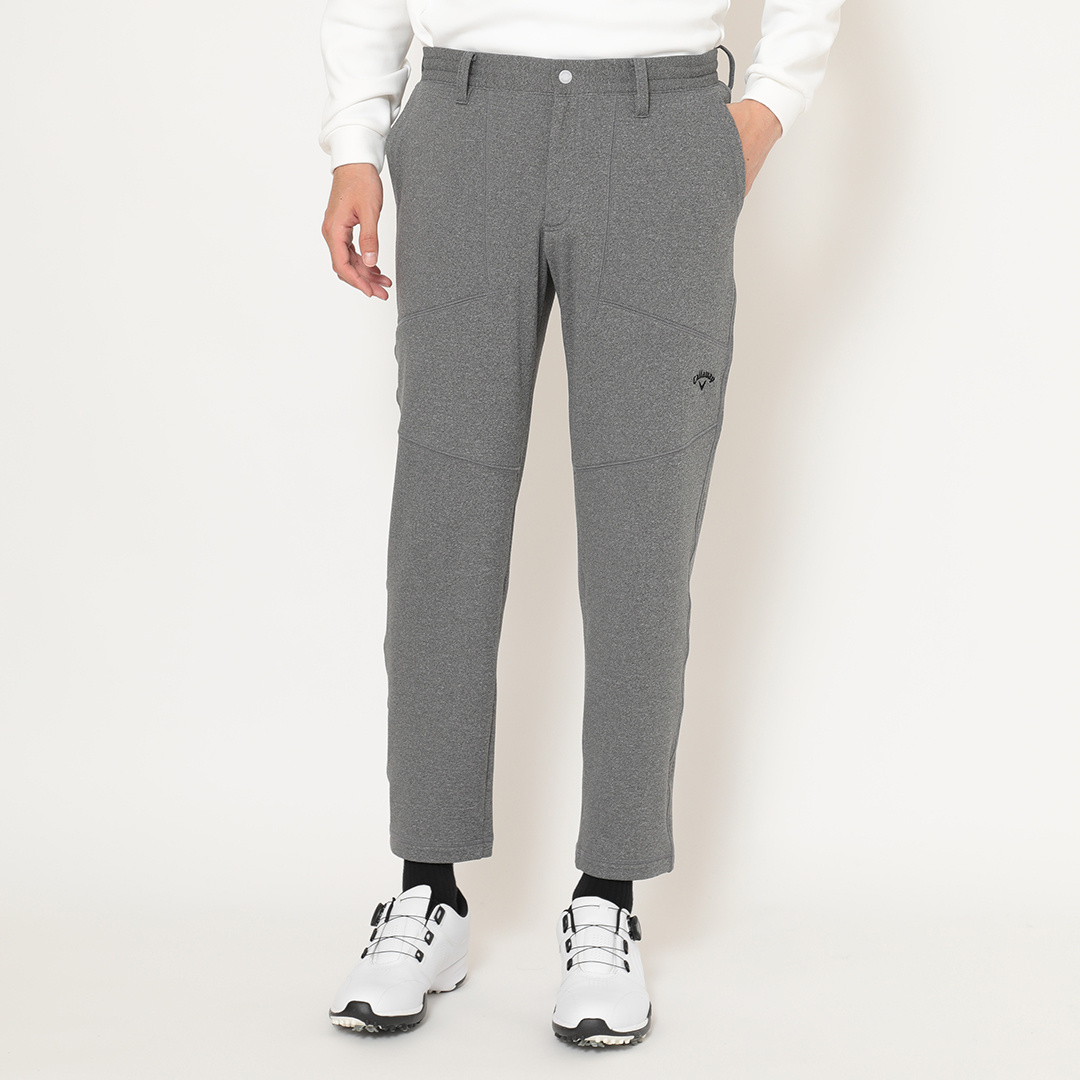 バックグリッド裏起毛ジョガーパンツ (MENS)