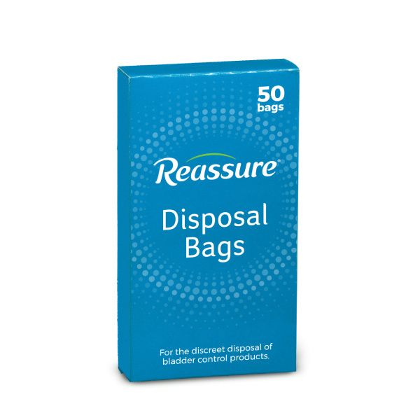 Reassure Disposal Bags (50/Box), 1/box (RBDB1) photo