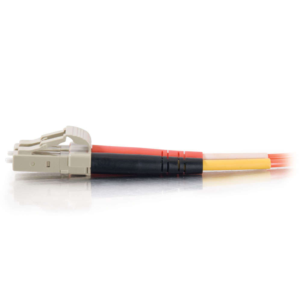 LC-LC 50/125 OM2 Duplex Multimode Fiber Optic Cable (TAA Compliant) - Orange