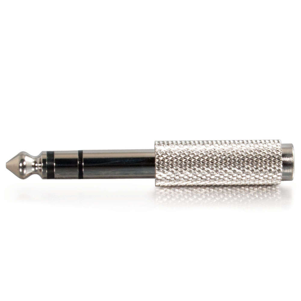 6.3mm (1/4in) Stereo Male to 3.5mm Stereo Female Adapter