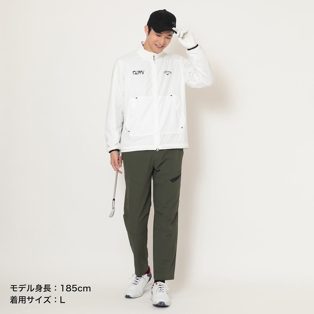 ストレッチミニリップフルジップブルゾン ※4Lサイズあり (MENS)