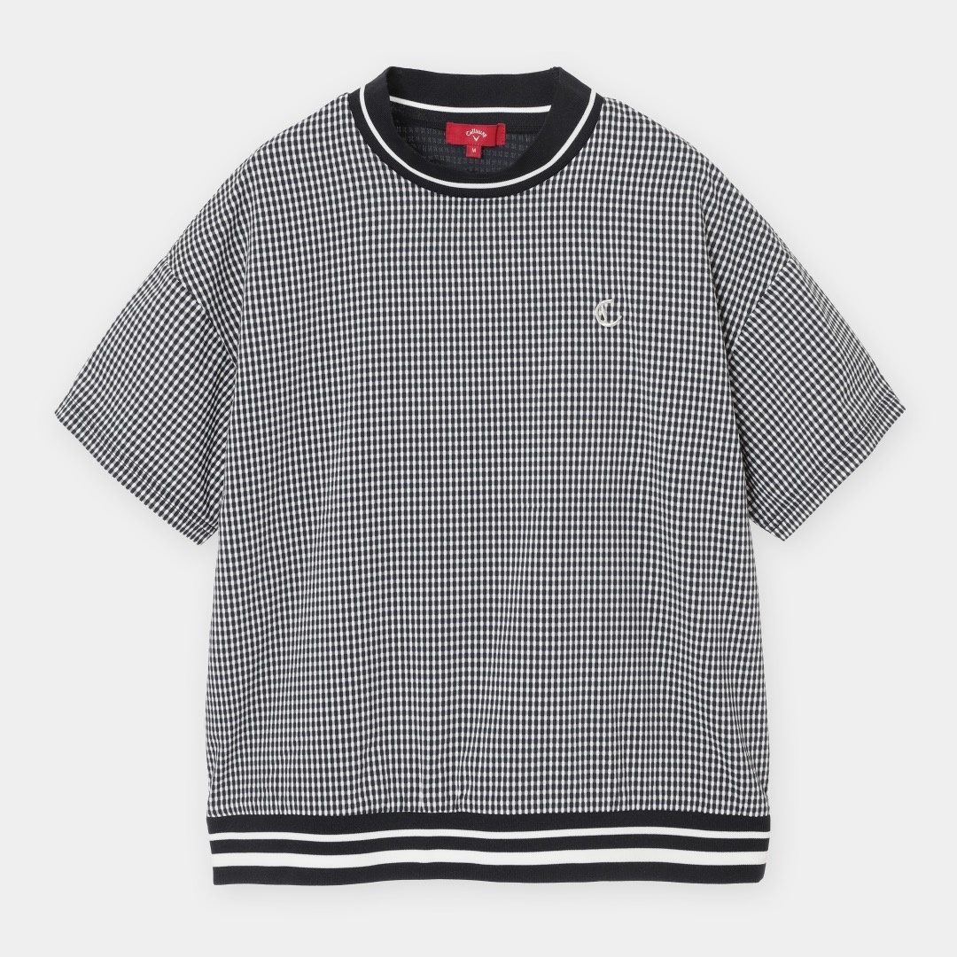 ドットエア×裏クールカノコモックネックシャツ (WOMENS)