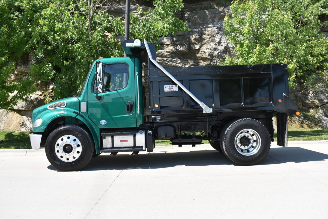2015 Freightliner M2106 4x2 OX BODIES 10' Maverick Dump Truck For Sale