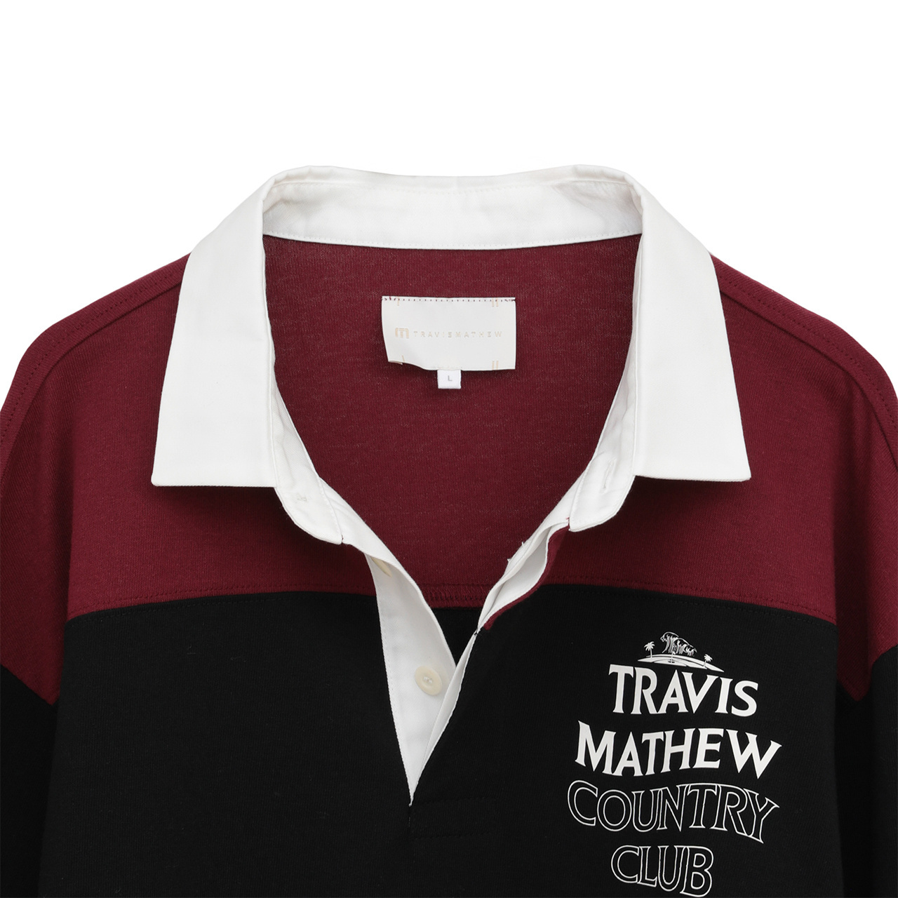 コットン 長袖 ラガーシャツ(MENS)