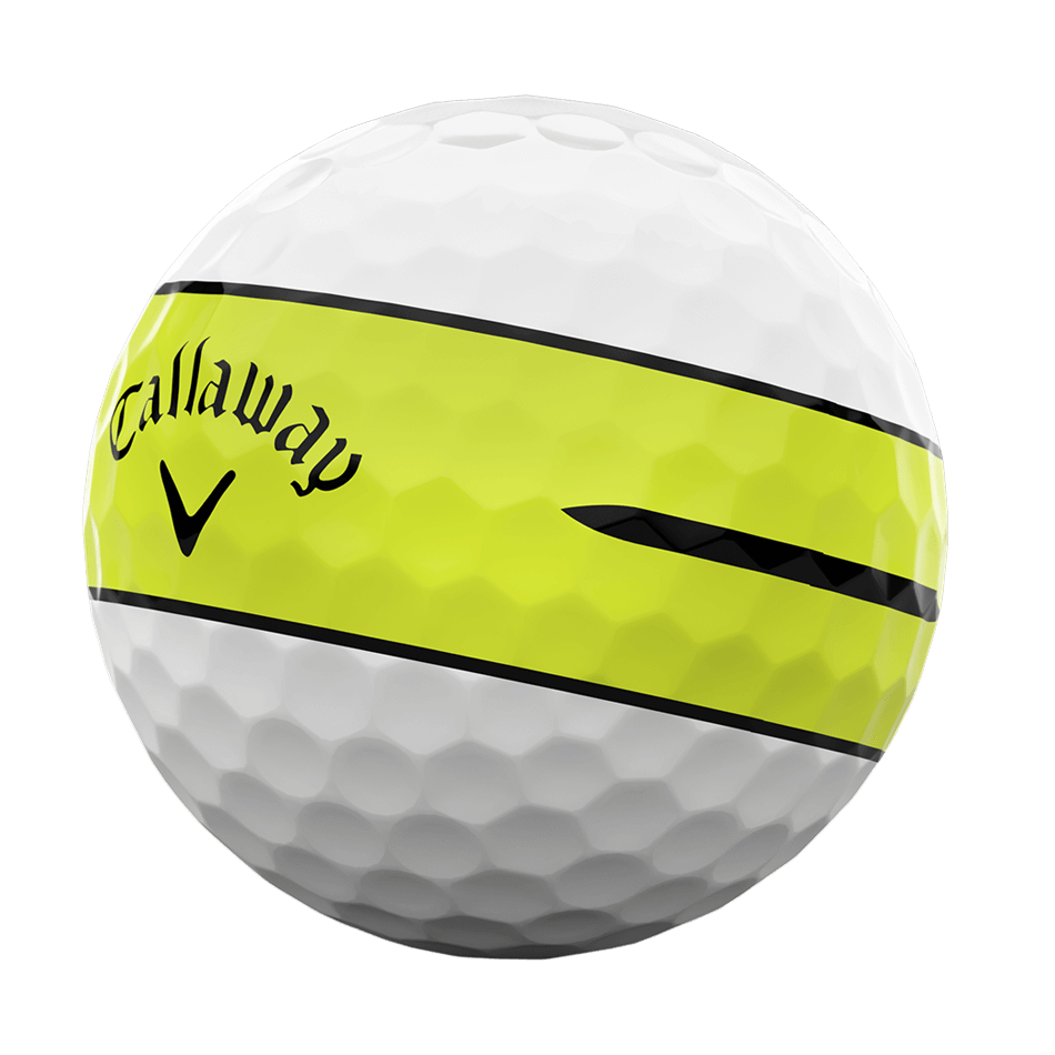 CHROME TOUR X 360° YELLOW STRIPEボール
