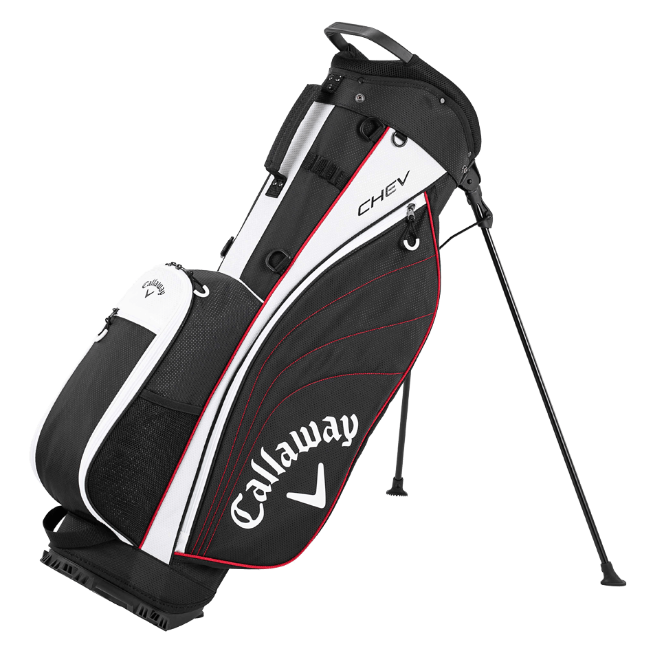 CHEV キャディバッグ 黒/白/赤 BG CG STN CHEV RED 25 JM