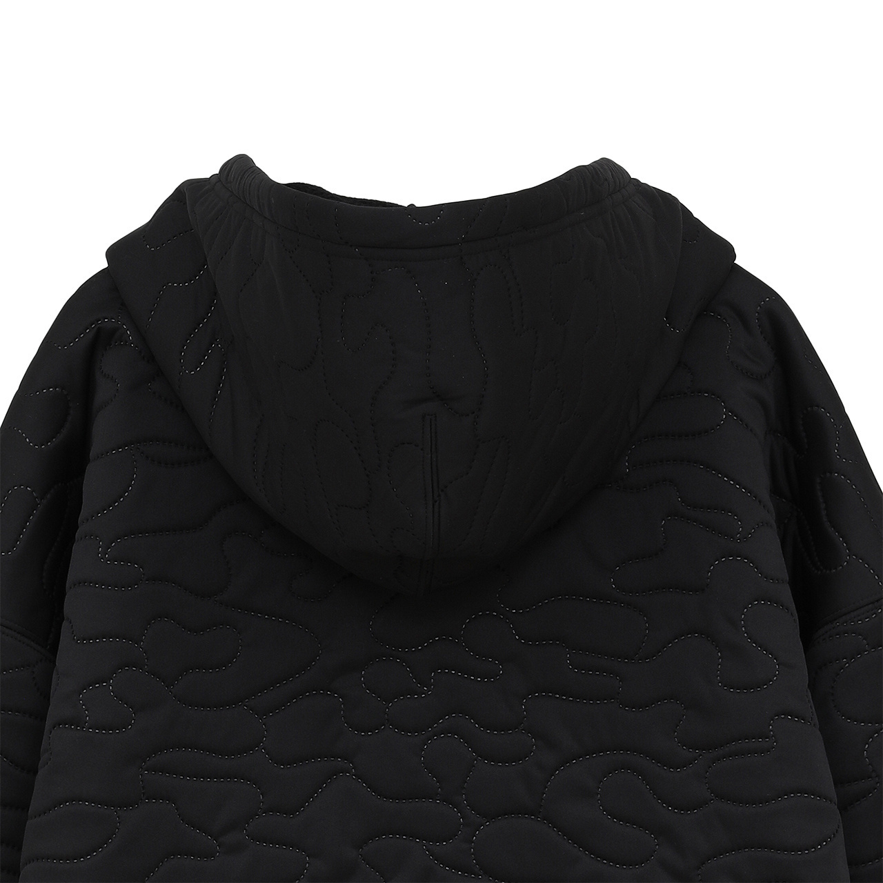 カモ柄 キルティング フ―ディージャケット(MENS)