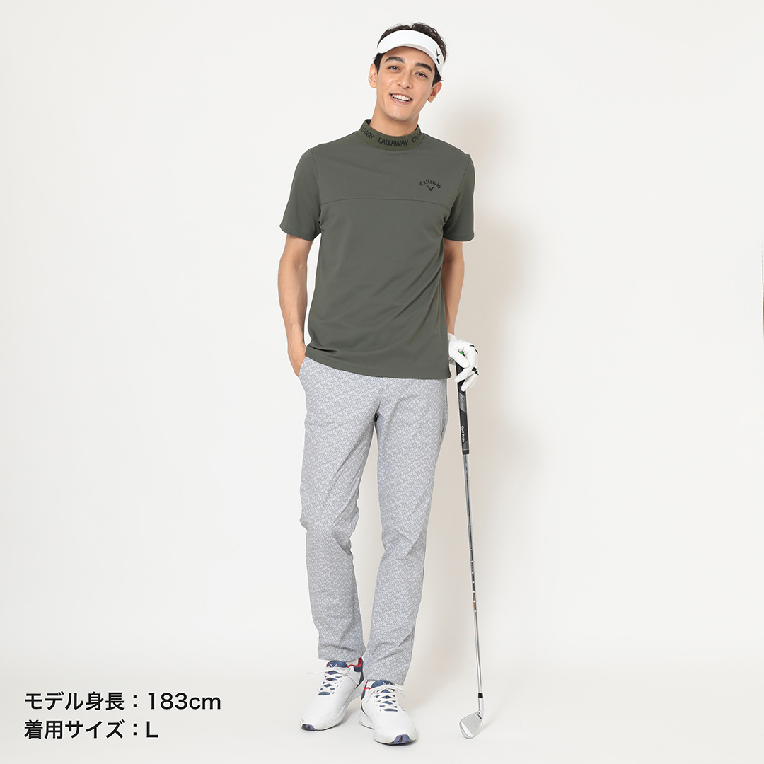 オニカノコモックネックシャツ ※4Lサイズあり (MENS)