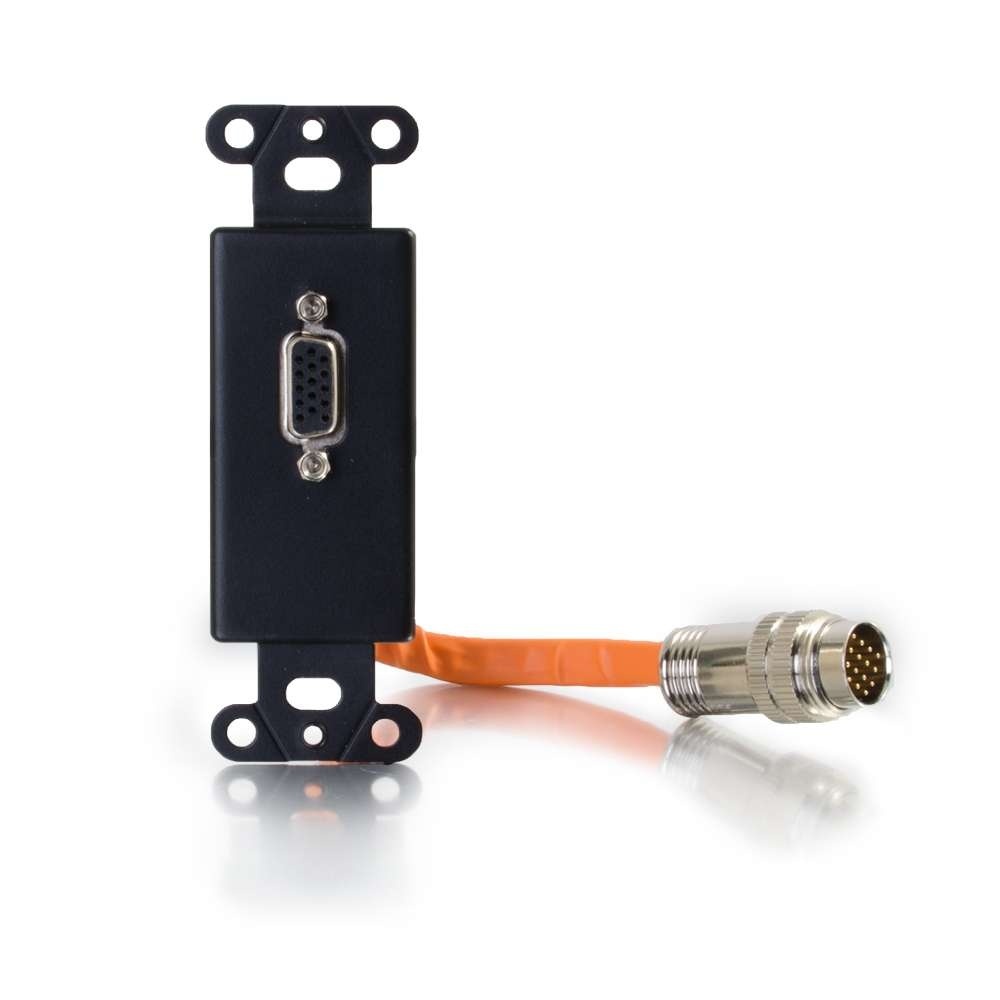 RapidRun® VGA (HD15) Wall Plate