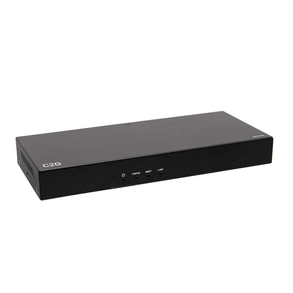 HDMI HDBaseT + USB-C, 3.5mm, and USB-A to B over Cat Extender Dual Gang Wall Plate Transmitter to Box Receiver - 4K 60Hz