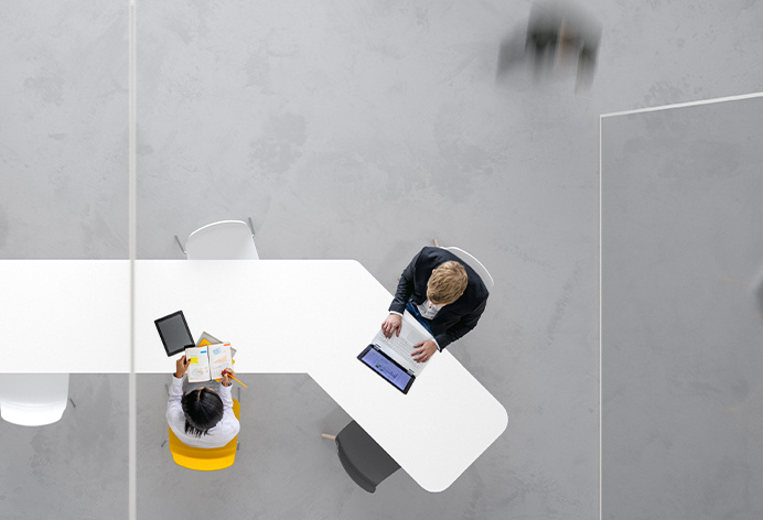 ModPower System installed on commercial office meeting surfaces