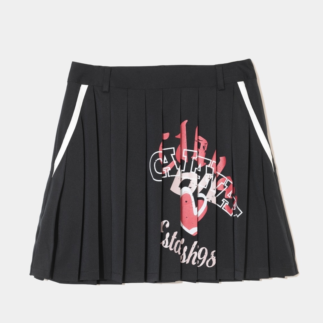河本結プロ着用】【オンライン限定】ラブキャロウェイプリーツスカート