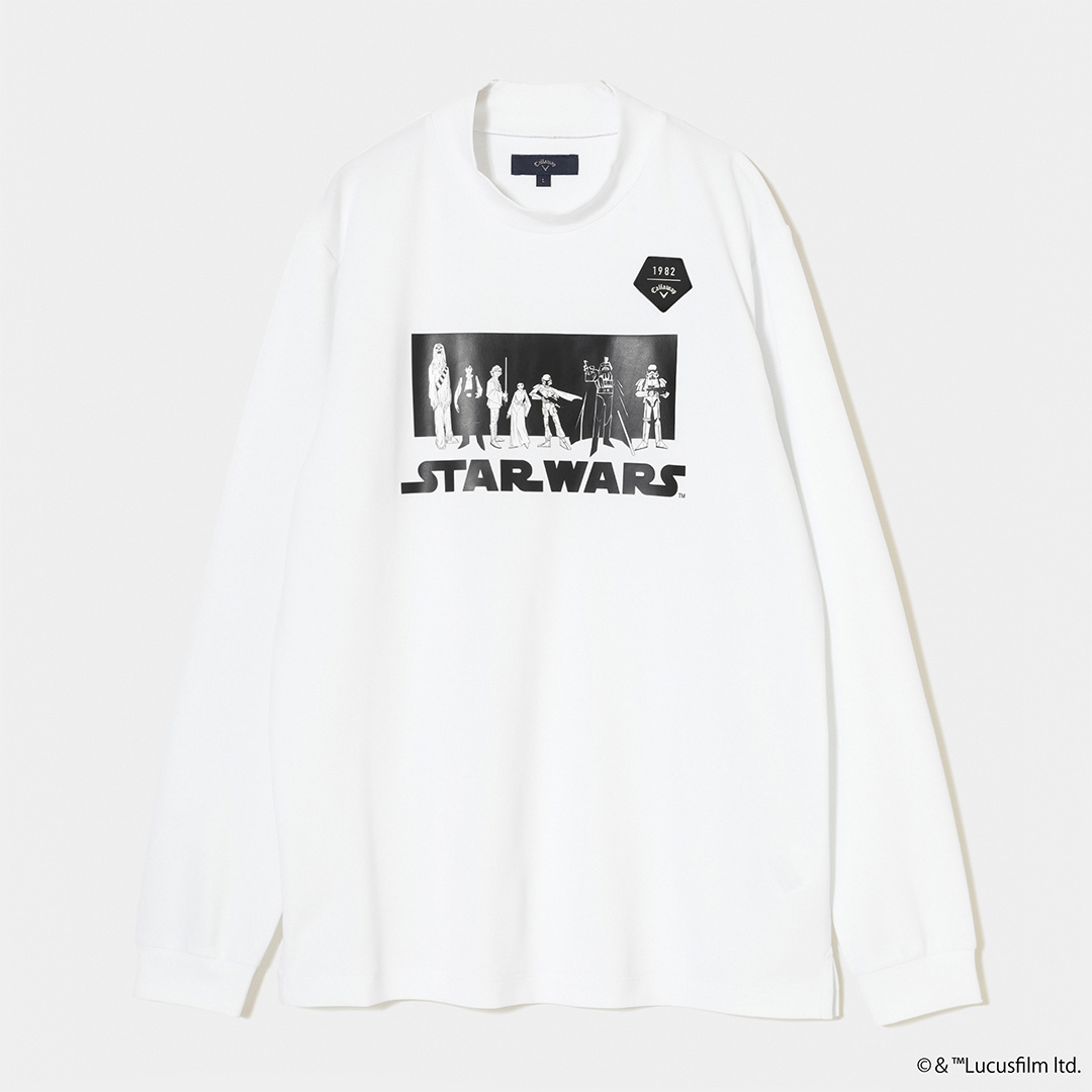 オンライン限定】スター・ウォーズ/オニカノコ長袖モックネックシャツ
