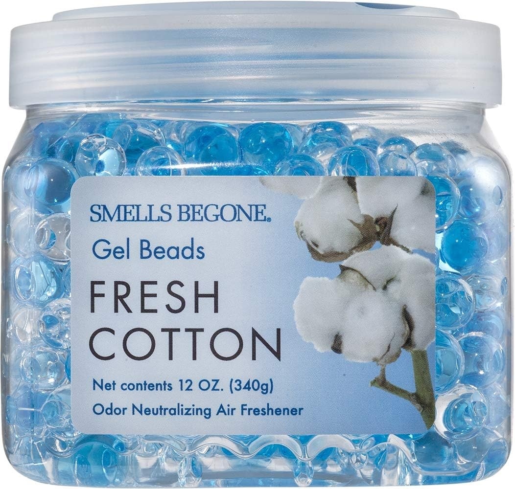 Clear Air Odor Neutralizing Gel Beads, Fresh Cotton, 1/each (CAIRFL) photo