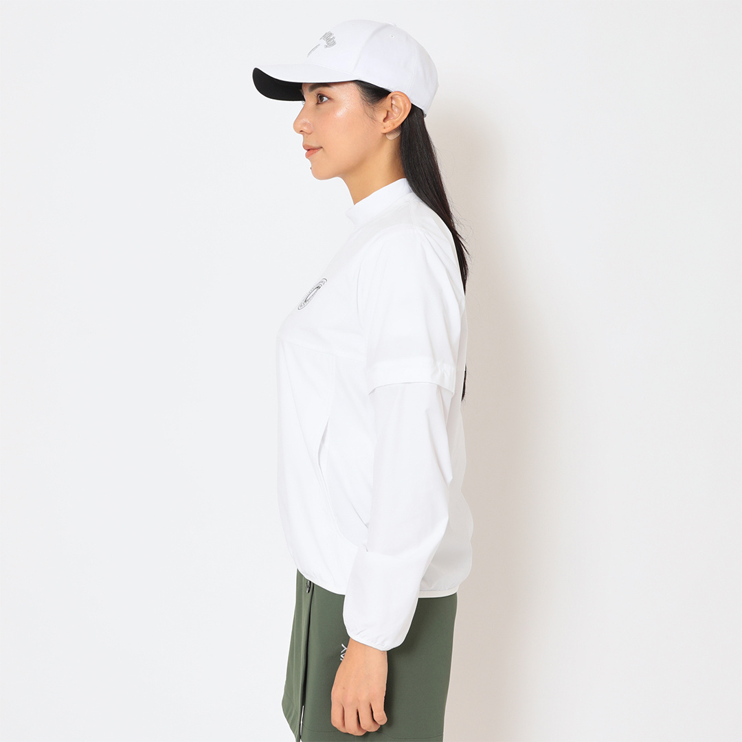 プルオーバー撥水2WAYブルゾン (WOMENS)