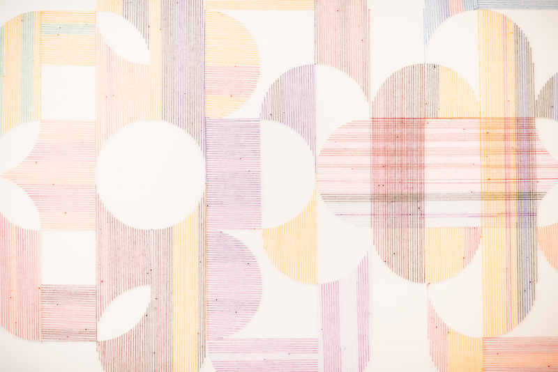 each color is vivid up close and muted from far away KMAC is back!
