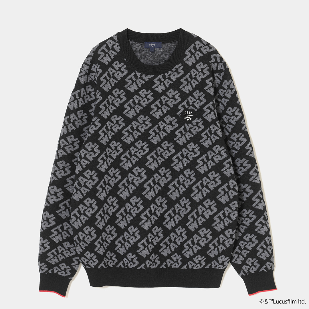 オンライン限定】スター・ウォーズ/ジャカードクルーネックニット ※4L
