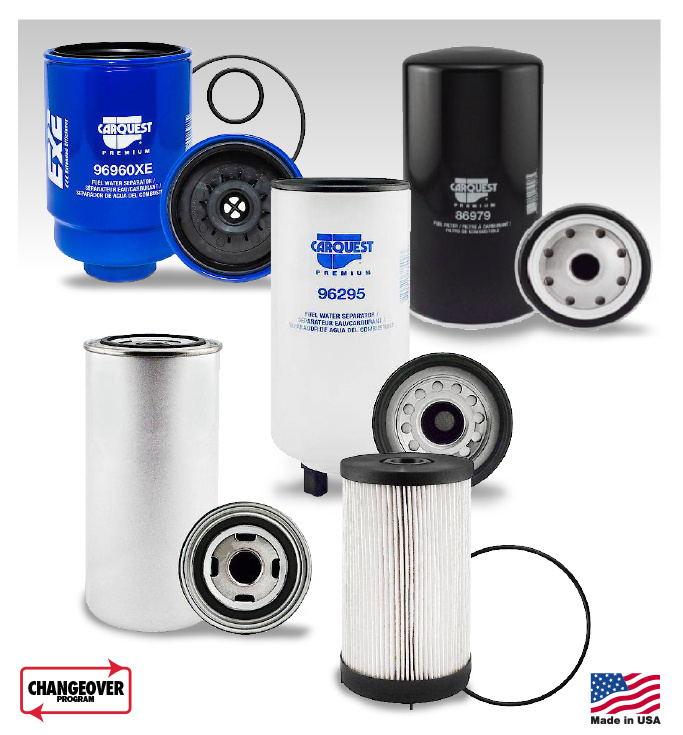 Carquest Heavy Duty Oil, Air & Fuel Filters By Baldwin