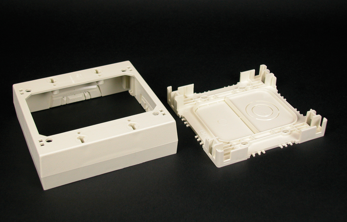 Two-Gang Deep Divided Device Box Fitting