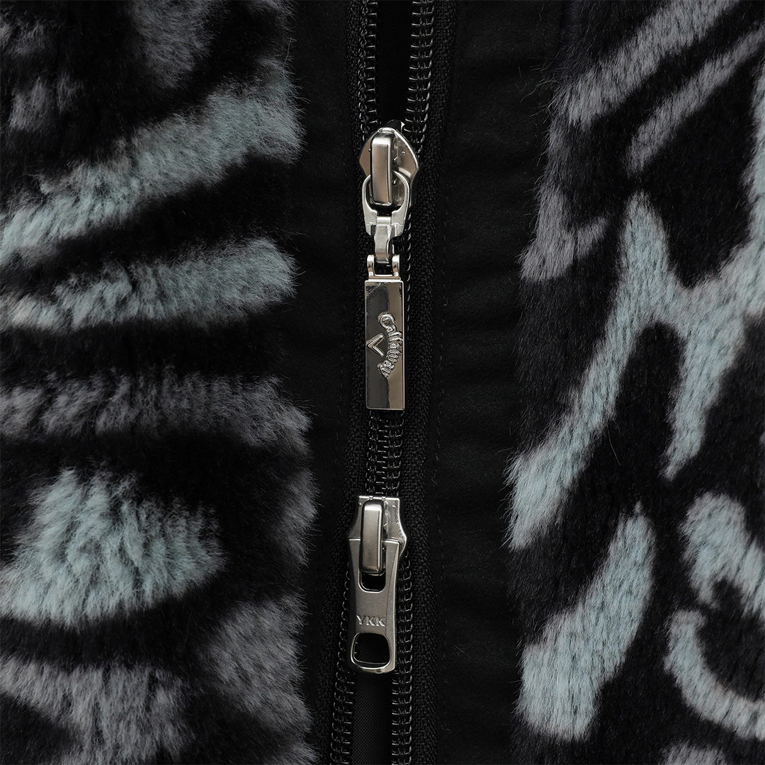 レオパードプリントファーベスト (WOMENS)