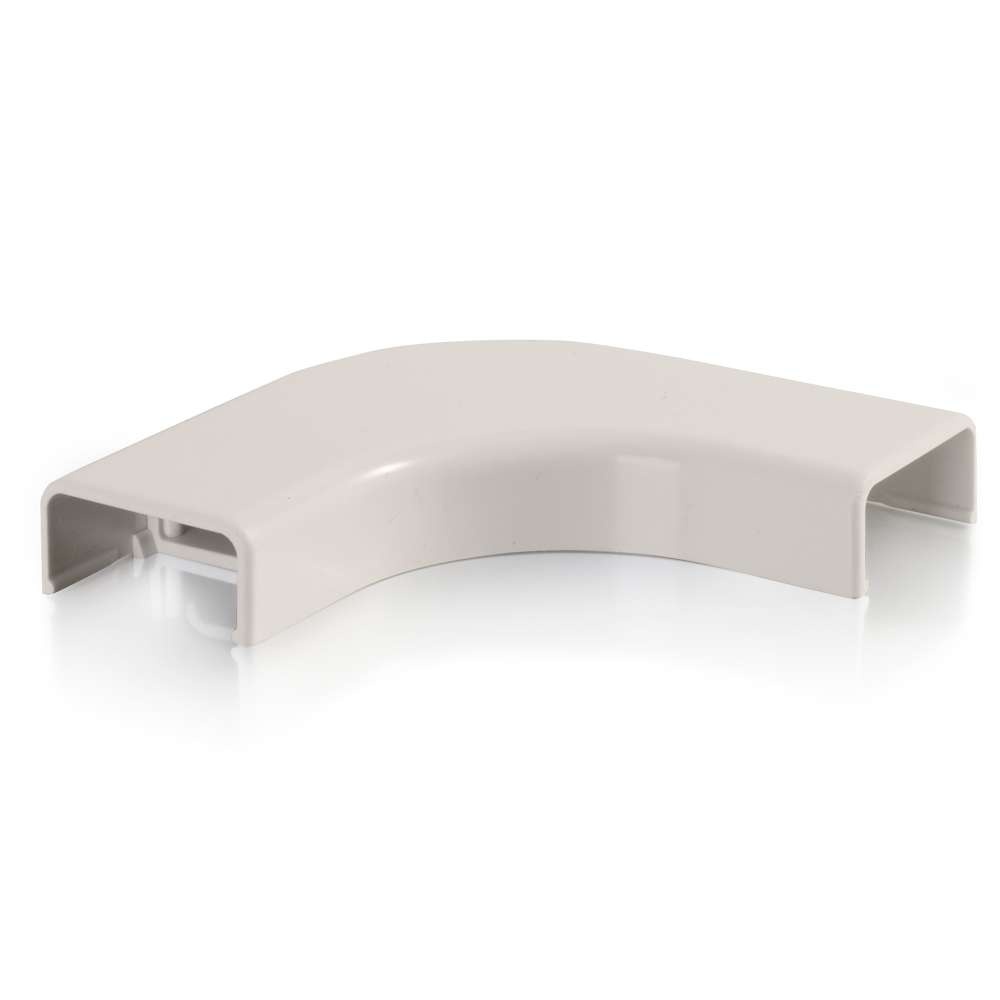 Wiremold Uniduct 2800 Bend Radius Compliant Flat Elbow - Fog White